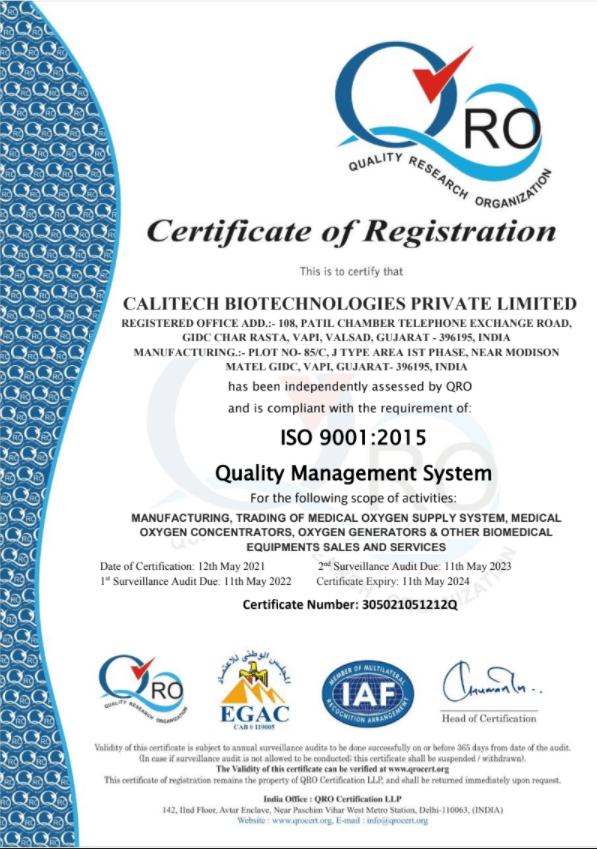 ISO 9001:2015 Quality Management System